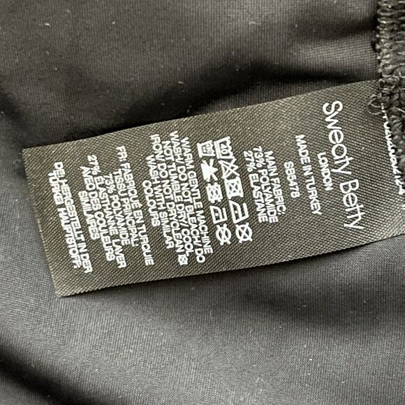 SWEATY BETTY Explorer Ace Midi Dress Medium Black Sleeveless Tank Athleisure - Picture 9 of 11